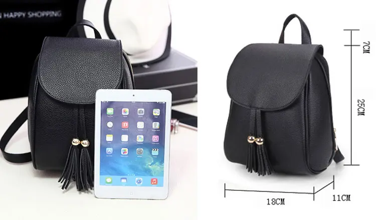 women leather backpack  (3)