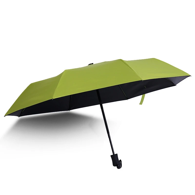 Полный автоматический складной зонт дождь женщин УФ анти защита от ультрафиолета зонтик женский черный покрытие солнечный и дождливый зонты Женщины Девушки