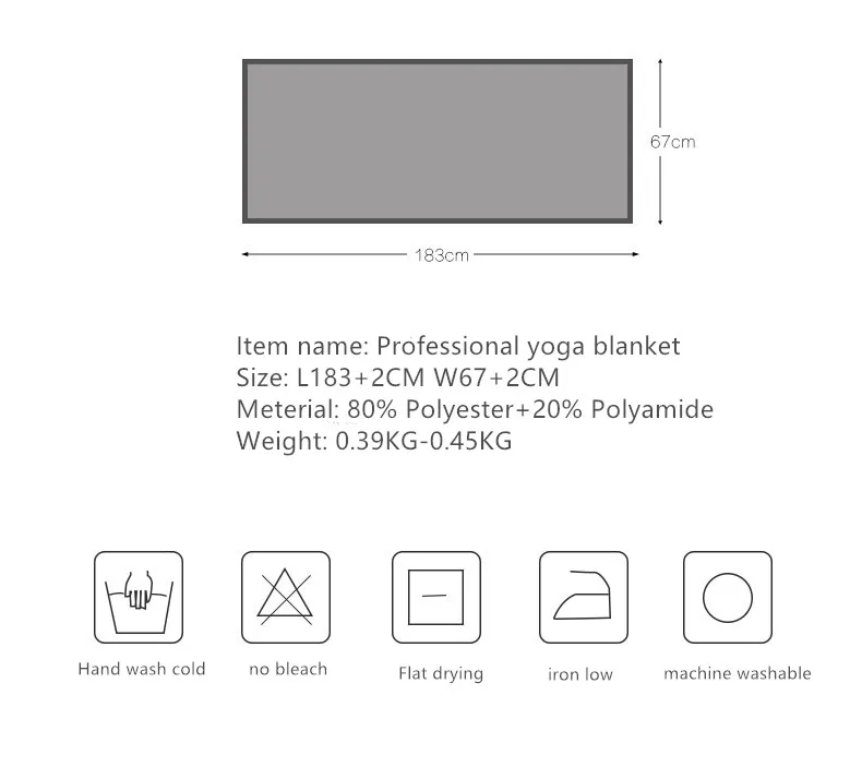 digital printign yoga mat towle description