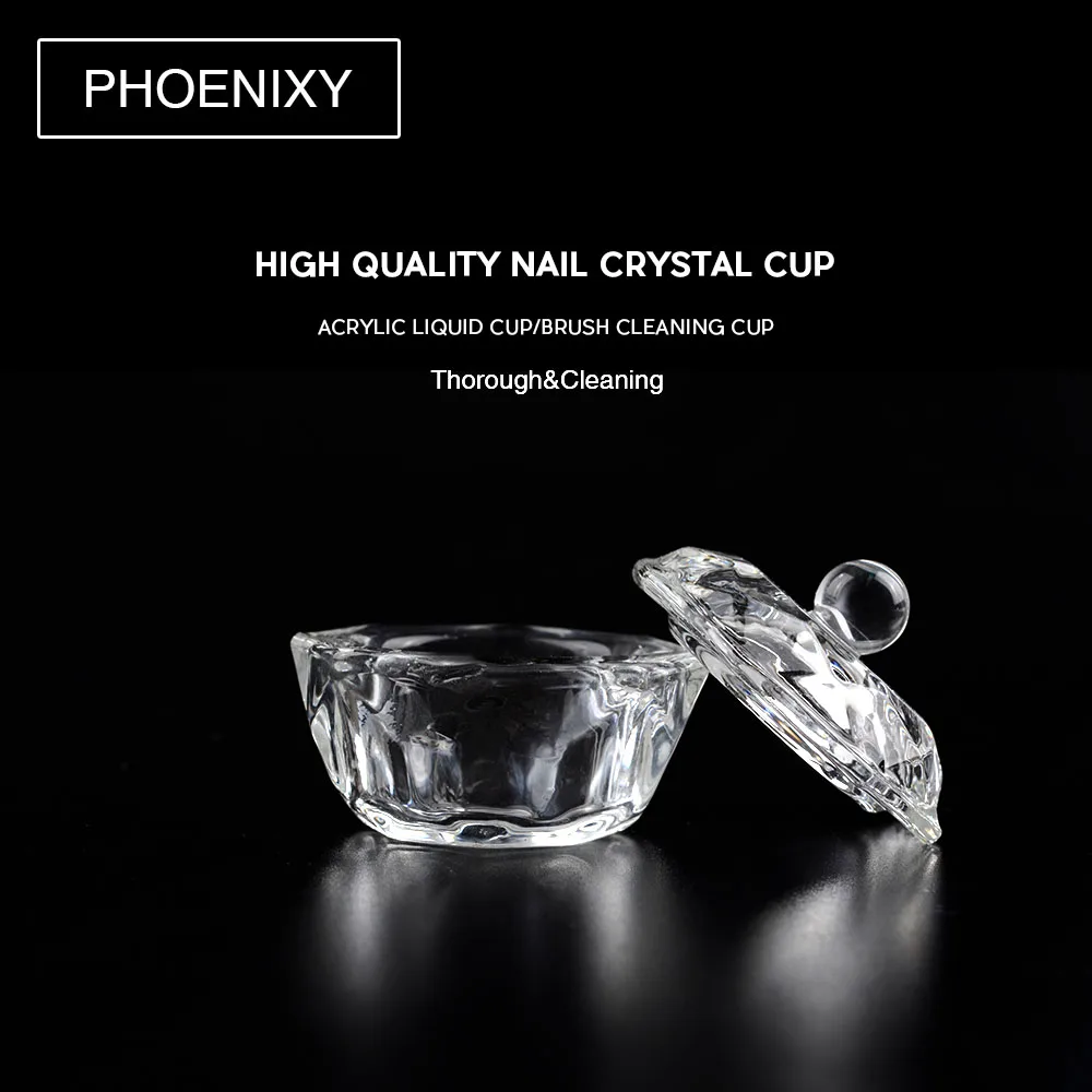1 Piece Acrylic Liquid Glass Acrylic Powder Dappen Dish Crystal Glass Cup for Acrylic Nail Art Clear White Color Transparent Kit 1 Piece Acrylic Liquid Glass Acrylic Powder Dappen Dish Crystal Glass Cup for Acrylic Nail Art Clear White Color Transparent Kit