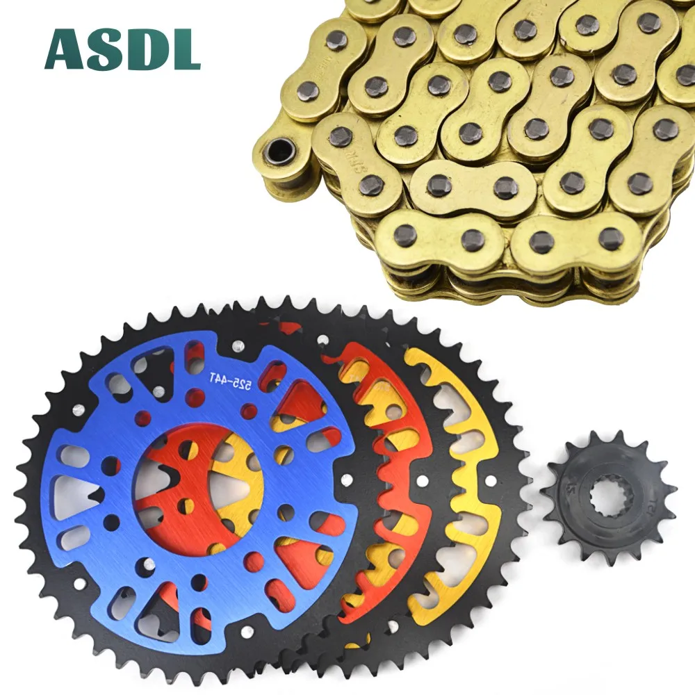 

Motorcycle Complete Sets 525 O-Ring Chain Front & Rear Sprocket Kits For HONDA CB400 CB500 CB 1 NC31 NC39 VTEC 14T 44T #c