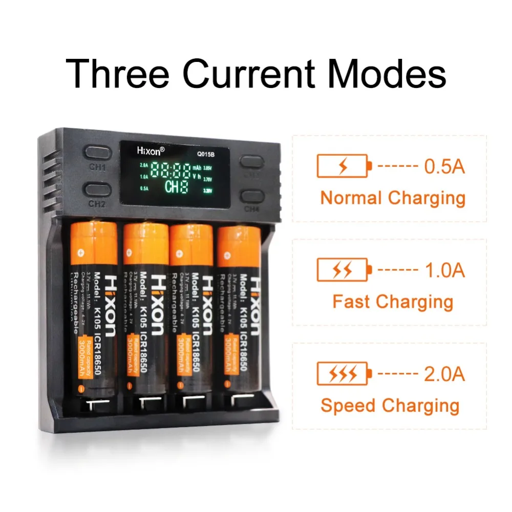 4 сольц Смарт ЖК-дисплей Батарея Зарядное устройство для литий-ионный Тип/IMR/LiFePO4 26650 18650 17500 16340(CR123A) и никель-металл-гидридный аккумулятор с компакт-диска AA, AAA, A, SC, C Размер