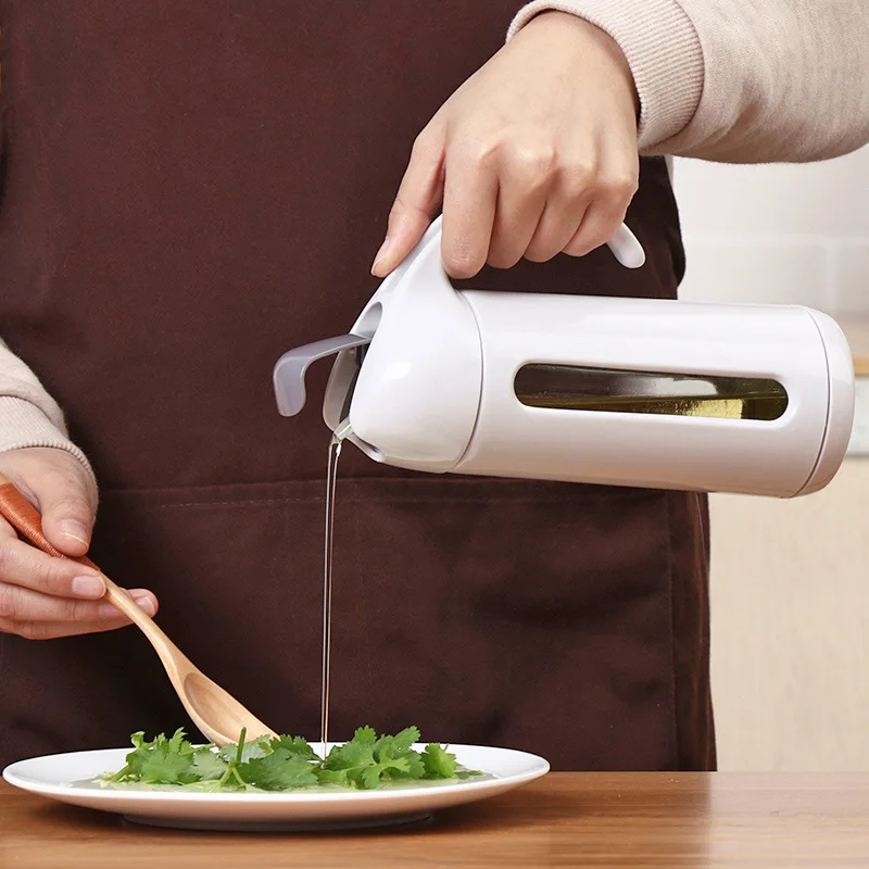 

ONEUP Drip-Free Oli Dispenser Bottle Vinegar Dispenser Leakproof Condiment Container With Automatic Cap Kitchen Accessories