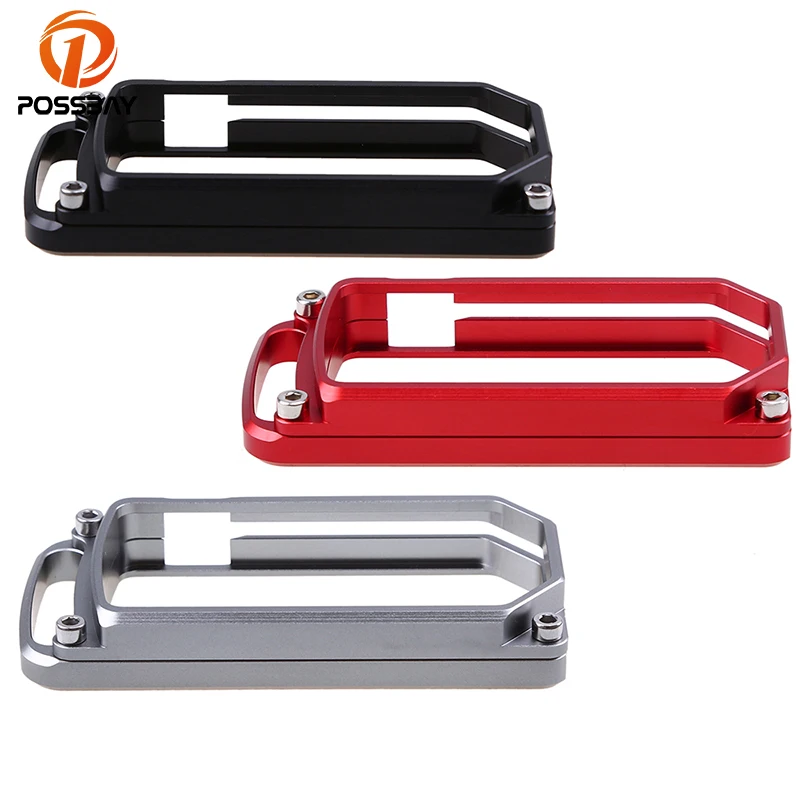 

POSSBAY Silver/Red/Black Motorcycle Aluminum Key Cover Case Motocross Motorbike Accessories For Ducati Multistrada 1200 696