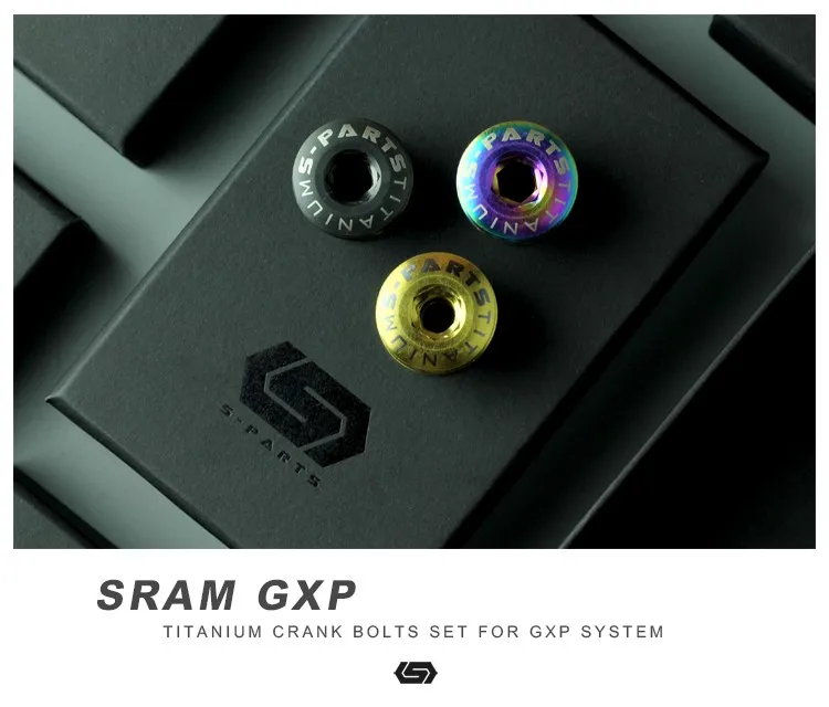 STAN TI Mtb велосипеда рукоятки болты подходят для SRAM Gxp велосипед Адреналин каретка болты