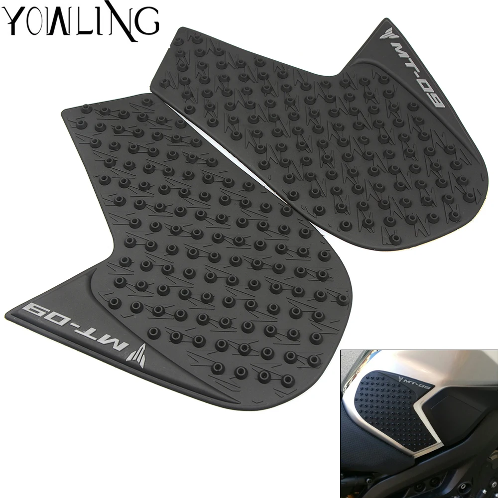 

For Yamaha MT-09 MT09 MT 09 FZ09 FJ09 2014 2015 2016 2017 2018 Protector Sticker Decal Gas Knee Grip Tank Traction Pad Side