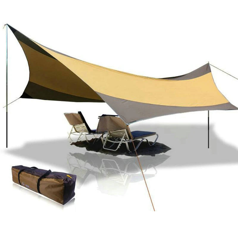 

Outdoor Tent 5-8 Person Awning UV Protection Rainproof for Camping Beach Fishing Park Sun Shade Pergola Canopy free shipping