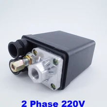 Высокое качество 90-120psi 6-8bar 240 V 16A Сверхмощный воздушный компрессор регулятор давления клапан 1 порт 2 фазы
