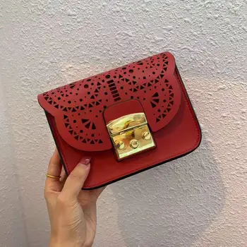 

Famous Brand Bags for Women 2019 Classic Simple Hollow Out 5 Colors Bolsa Feminina Sac Main Femme Women Bag Shoulder Bag Handbag