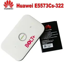 Лот из 10 шт. HUAWEI E5573cs-322 4G LTE 150 Мбит Мобильный Wi-Fi разблокирована белый