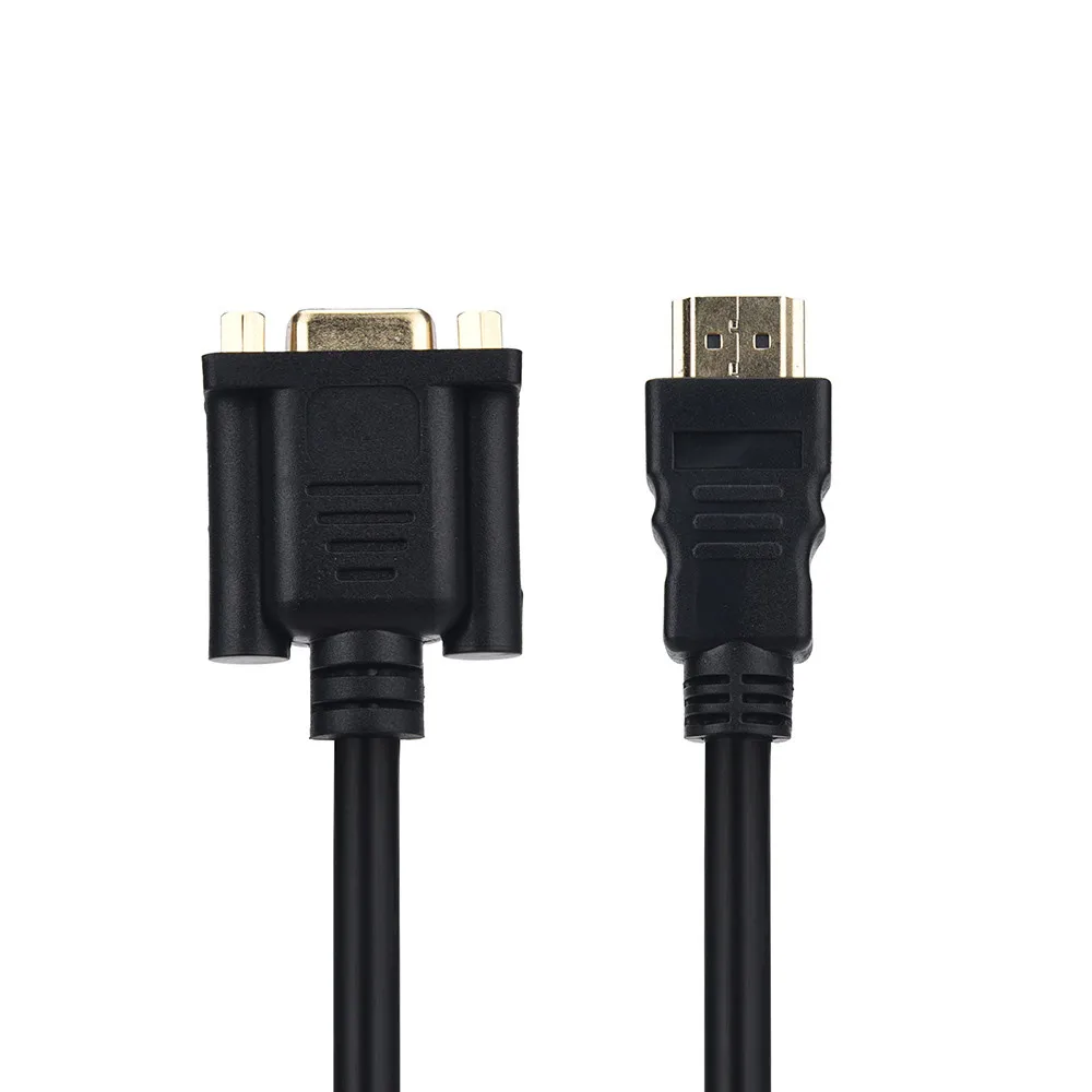 30 см полный HDTV 1080p HDMI адаптер для 15-контактного VGA-кабеля-конвертера | Компьютеры и