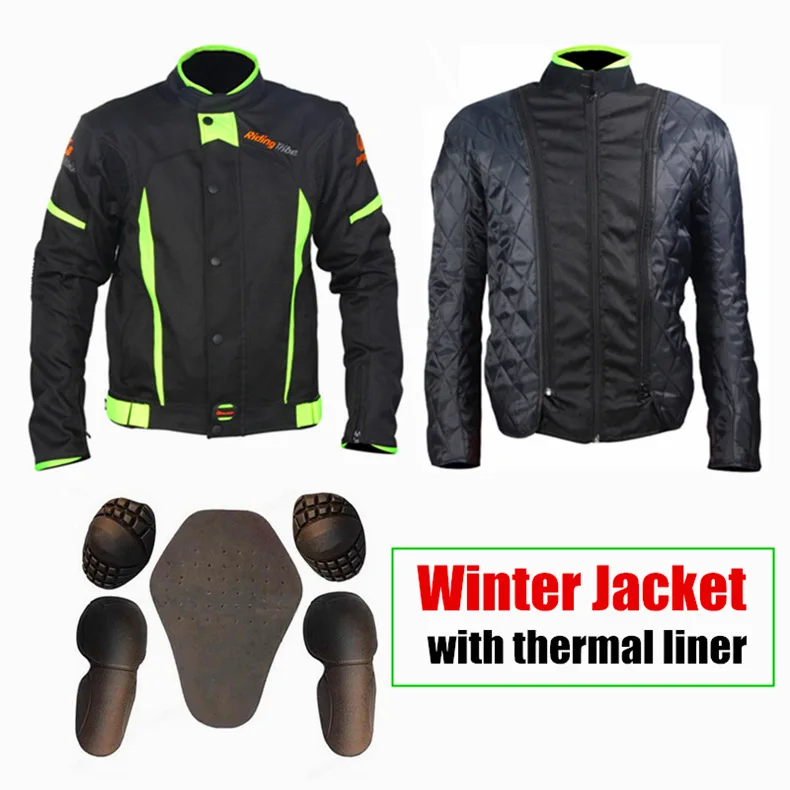 Мужская автогоночная мотоциклетная куртка, брюки, набор, ATV UTV, внедорожный, для мотокросса, защитное снаряжение, светоотражающая Водонепроницаемая Термоодежда