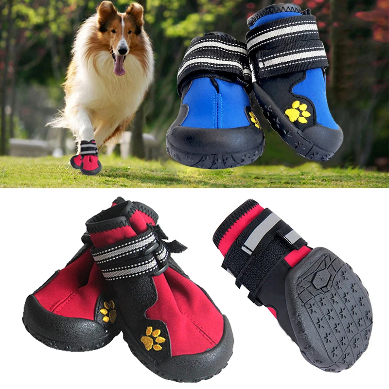 

Sport Dog Shoes For Small Large Dogs Pet Outdoor Rain Boots Non Slip Puppy Running Sneakers Waterpoof Boots Pet Accessories 35