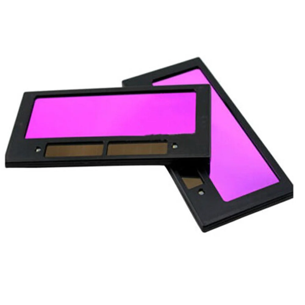 

1pc 4-1/4" x 2" LCD Solar Auto Darkening Welding Helmet Lens Filter Shade 3-11 Welder Goggles For Welding Helmet Window Opening