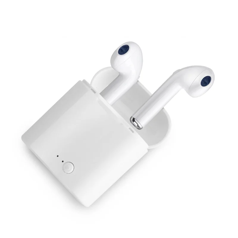 WEDIO i7s TWS Wireless Bluetooth Earphone With Charging Box Mini Stereo Earbud Headset Easy To Carry For Mobile Phone WEDIO i7s TWS Wireless Bluetooth Earphone With Charging Box Mini Stereo Earbud Headset Easy To Carry For Mobile Phone