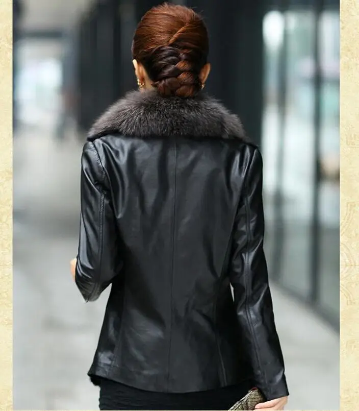 Женская куртка из искусственной кожи в стиле пэчворк Размеры S/9Xl|fur jacket|winter fur