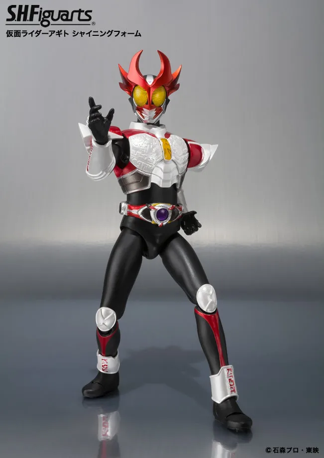 Япония Kamen Masked Rider BANDAI Tamashii nages SHF S.H. игрушка Figuarts фигурка-агито(сияющая форма