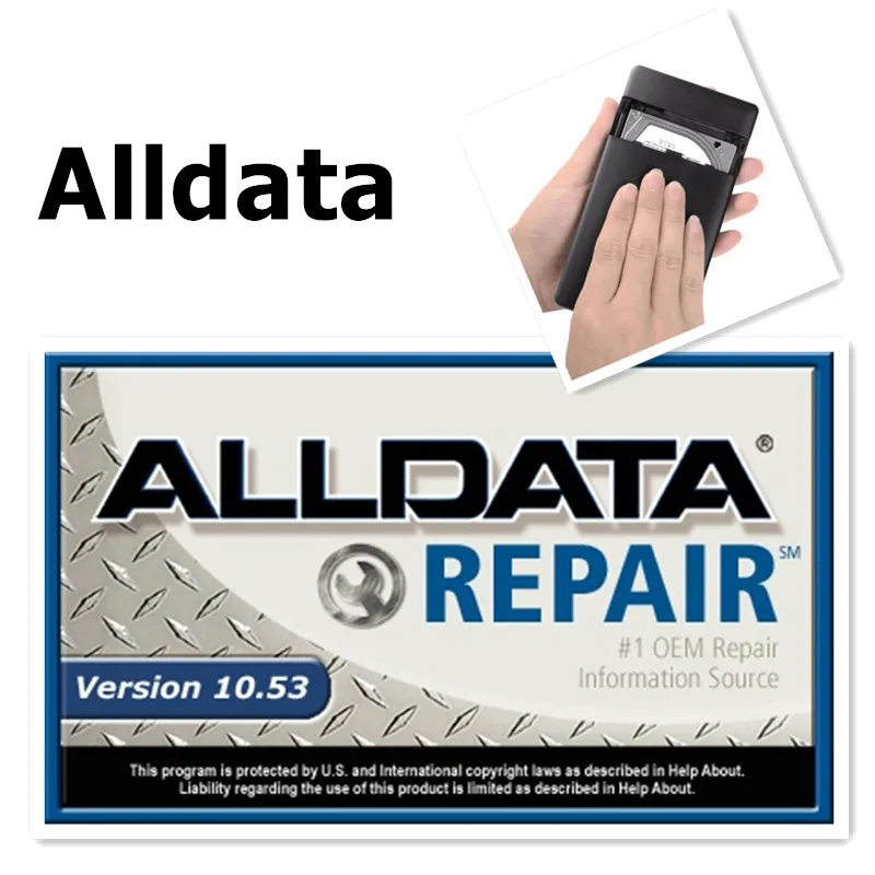 2020 Топ ремонт автомобиля программное обеспечение Alldata V10.53 + mit // chell od 5 2015 3.0usb
