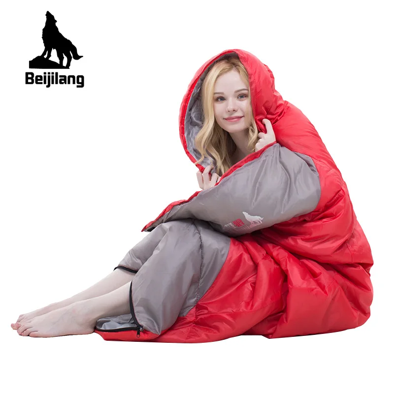 Ultralight Spring Autumn Keep Warm Waterproof Adult Sleeping Bag Unisex Splicing Double Sleeping Bag For Outdoor Camping Hiking