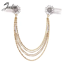 JOOLIM Jewelry Wholesale/ 2017 New Vintage Layered Starburst Barrettes Headwear Hairjewelry Free Shipping Nickel and Lead Free