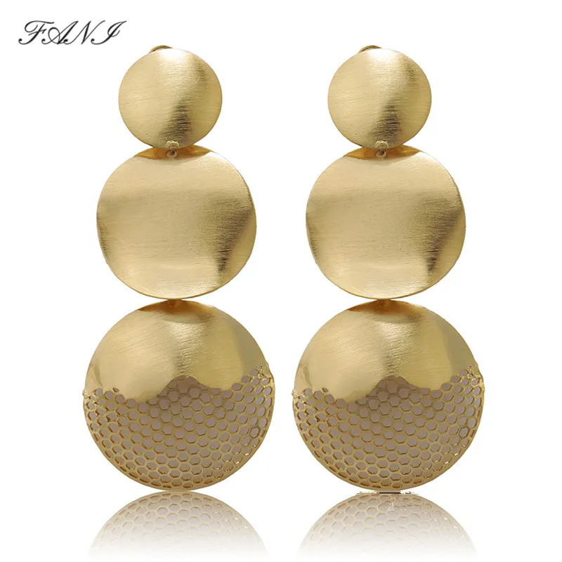 

Fani Bridal Gift 2018 fashion drop earrings Rose Gold Color Drop Earrings For Women drop earrings jewelry earrings