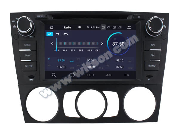 WITSON Android 10 0 8 ядерный 4 Гб ОЗУ + 64 ПЗУ аудио система с gps для BMW 3 серии E90/E91/E92/E93