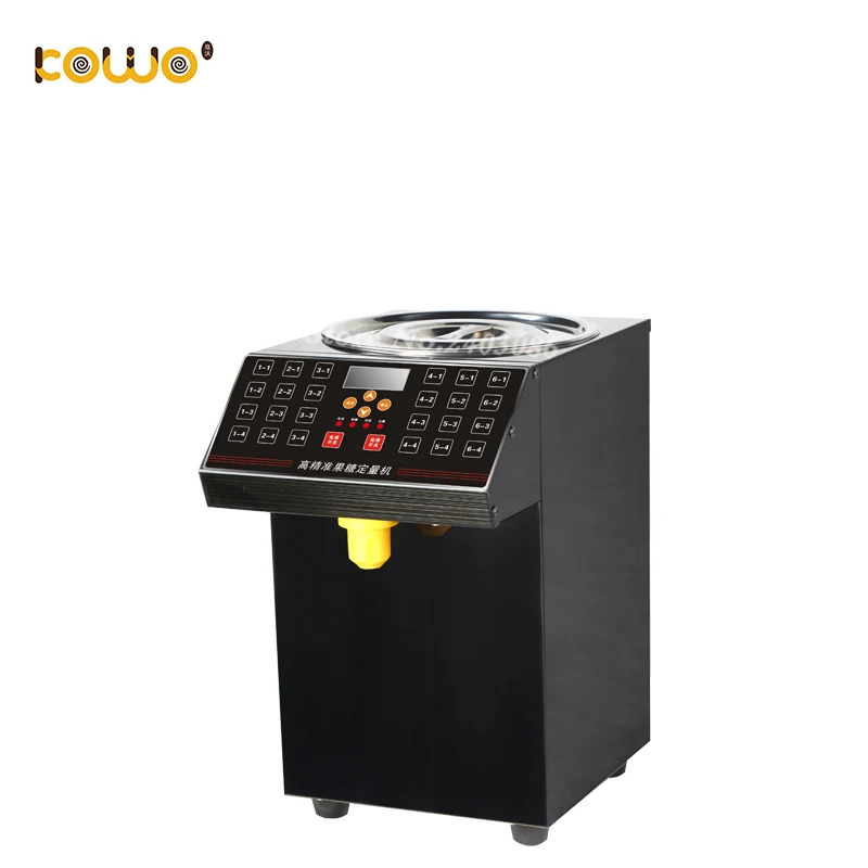 

Commercial Syrup Fructose Dispenser Machine Candy dispenser for Bubble Tea Syrup Fill Machine