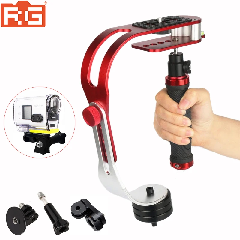 

New PRO Handheld Video Stabilizer Steady cam + Mount with screw For Sony Action Cam HDR AS20 AS15 AS100V AS30V AZ1