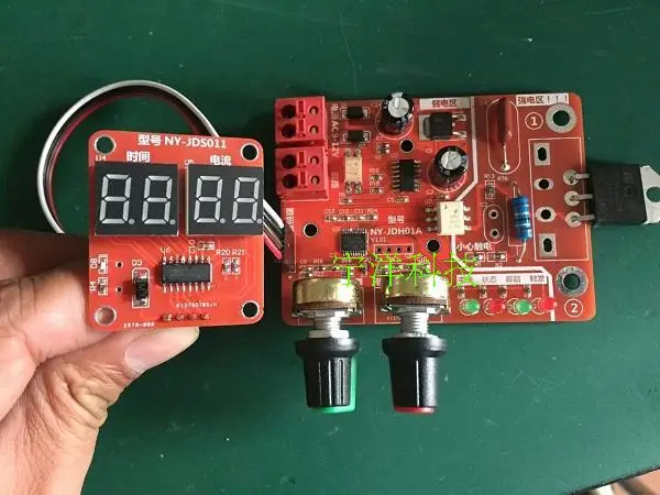 Точечный сварщик, контроллер тока времени, плата управления, регулировка времени, тока, цифровой дисплей, версия обновления