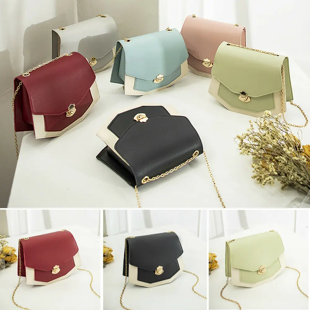 

PU Leather Bag Women Handbag Shoulder Bags Tote Purse Ladies Messenger Hobo Bag Handbags PU Shoulder Bag Small