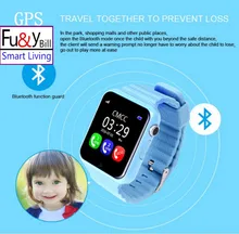 GPS Smart Watch Kids V7k Camera/Facebook SOS Call Location DevicerTracker for Kid Safe Anti-Lost Monitor PK Q90 Q80 Q750 Q60 Q50