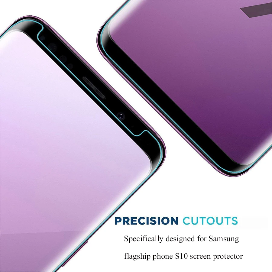20D Полное покрытие экрана протектор для samsung S8 S9 Plus S7 Edge чехол закаленное стекло для Galaxy Note 9 S10e S10 Plus пленка