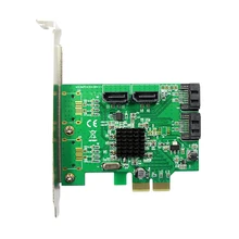 Marvell 9235 внутренний 4 порта s SATA 3,0 SSD карта pci-e Quad 7Pin SATA III 6 Гбит/с порт мультипликатор для PCI Express контроллер карты