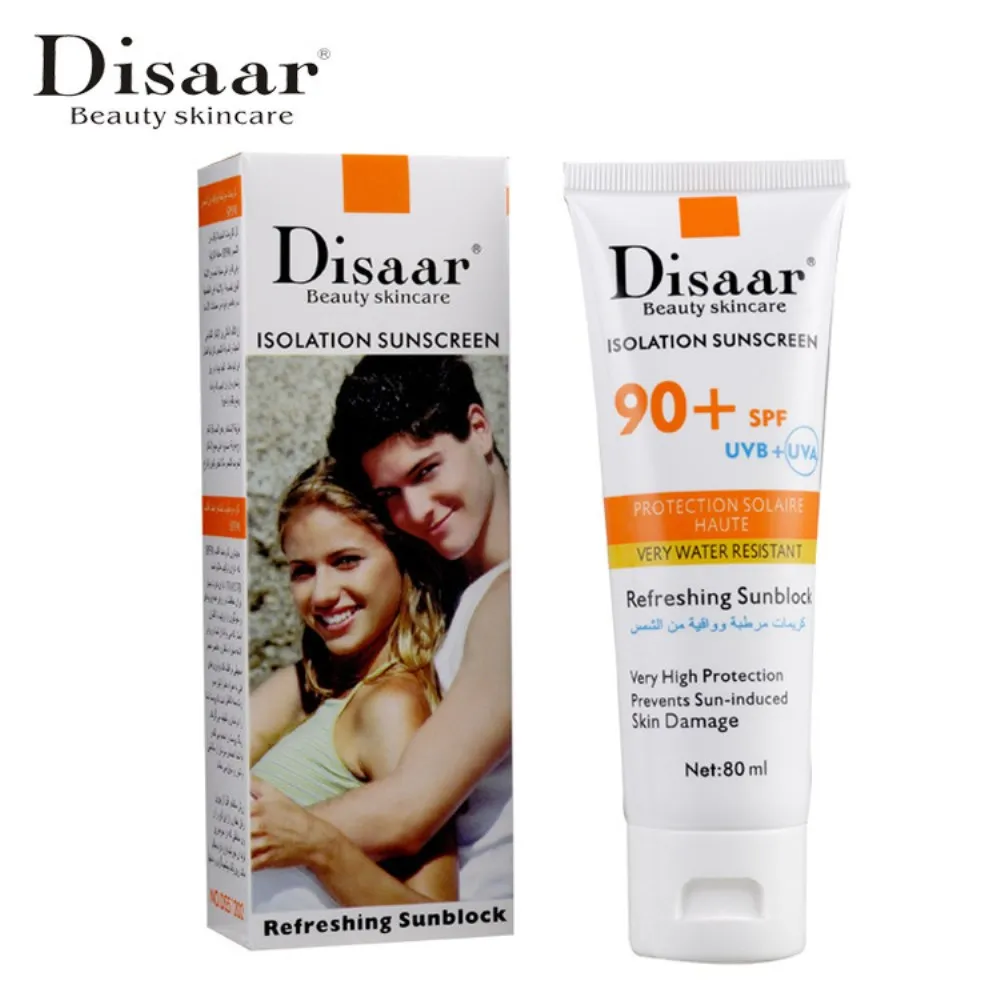Крем для лица DISAAR солнцезащитный крем CC SPF90 + тональный водостойкий отбеливающий