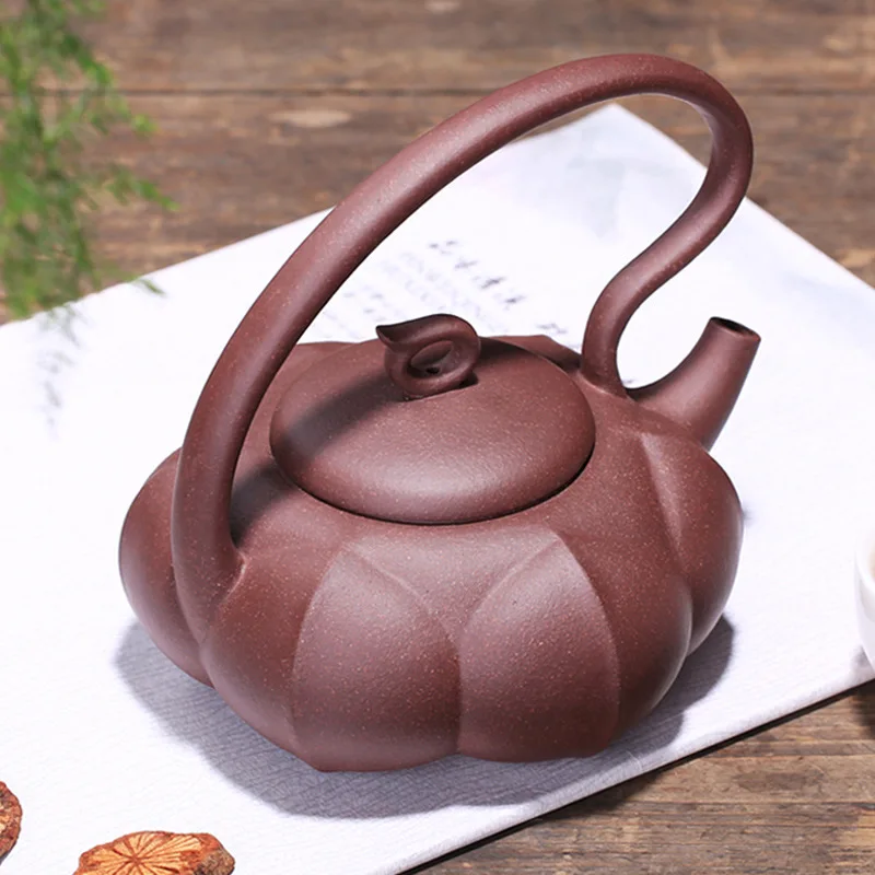Yixing Purply Clay Teapot Chinese Kongfu Tea Pots Raw Ore Purple