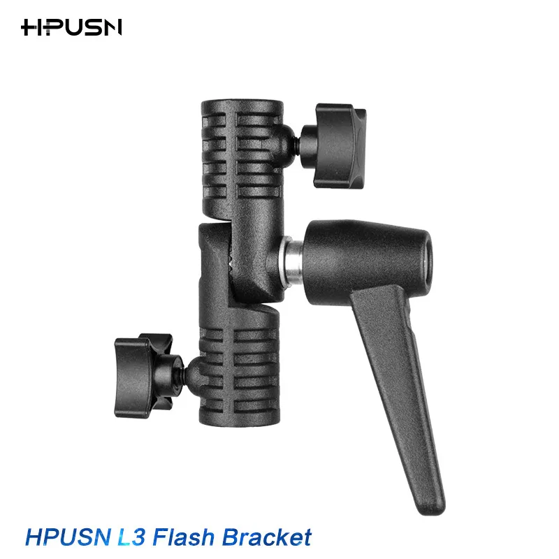 

HPUSN L3 Professional Boom Arm Grip Extension Pole Clamp Telescoping Rod Accessory Swivel Bracket LED Light Softbox Holder Mount