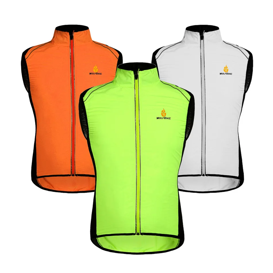 WOLFBIKE Outdoor sport cycling Vest bicycle serve windbreak Ventilation