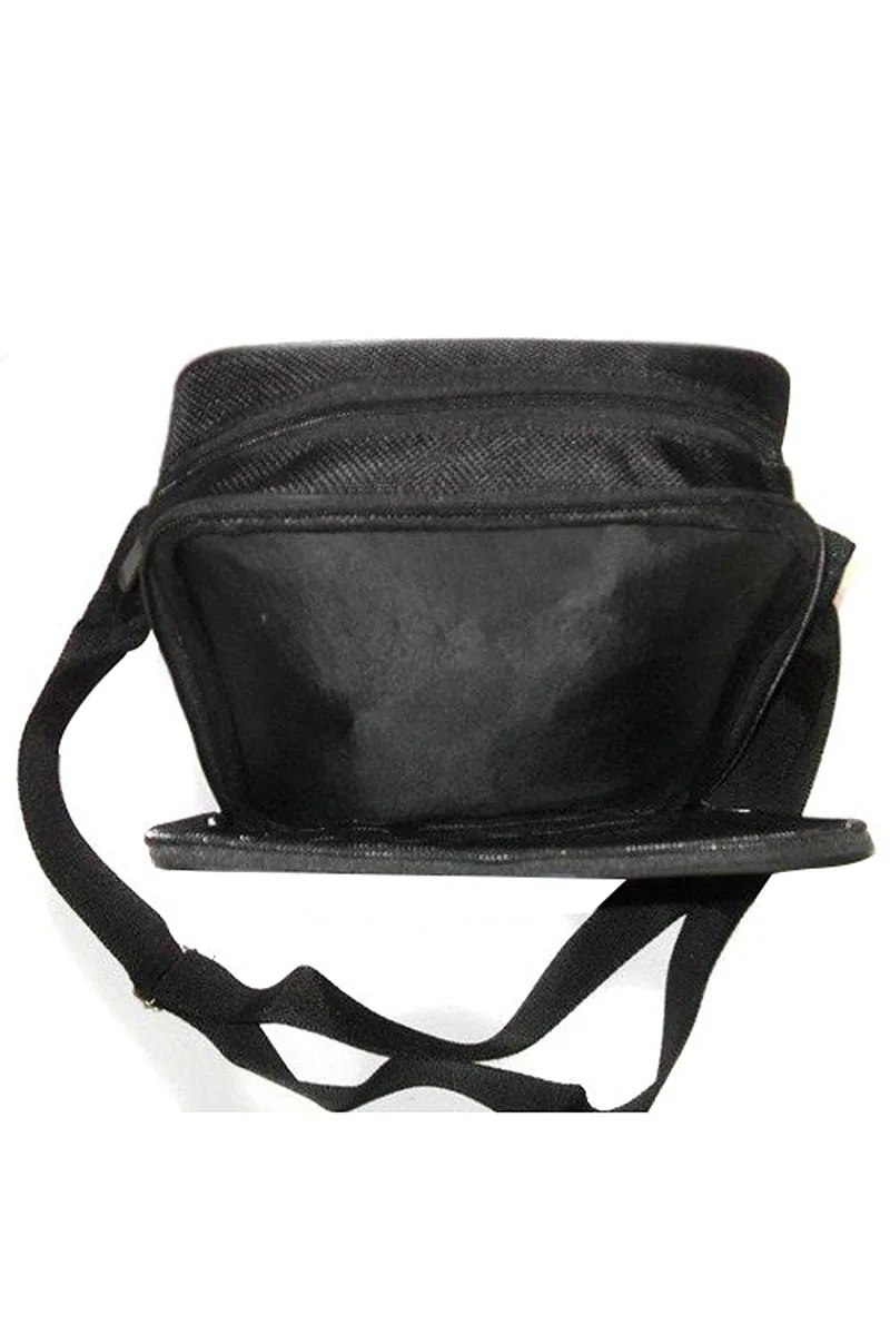 Bolso de hombro negro para hombre