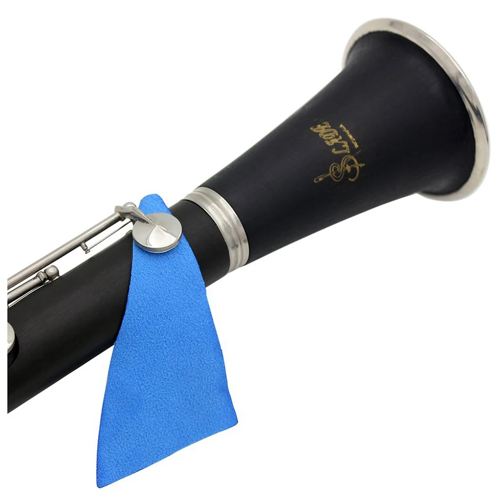 UESH Wind Instrument Hole Cleaning Cloth with Brush Kitcleaning cloth