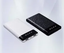 New 20000mAh 18650 double USB Power Bank Portable Mobile Phone External Battery Charger Powerbank For iPhone X 8 samsung s7 s8