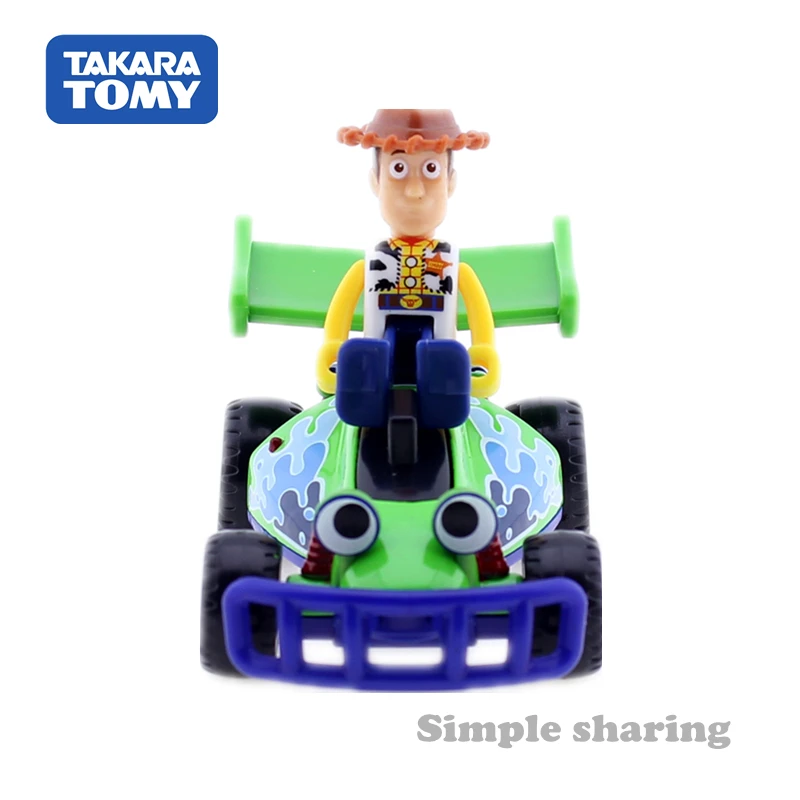 TOMICA TOY STORY 02 WOODY& RC Дисней Такара TOMY автомобиль двигатели литье под давлением металлическая модель подарок детские игрушки комментарии