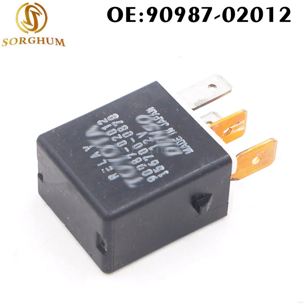 

Relay For Toyota Lexus RAV4 Corolla 4Runner Hilux Hiace Land Cruiser Coaster Previa Crown Prius Vios Yaris 90987-02012