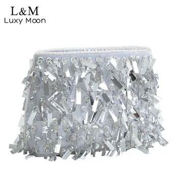 

Summer Women Bag Fashion Diamonds Ladies Shoulder Bags Handbags Luxury Sequins Women Evening Clutch Chain Bags bolsa XA483H