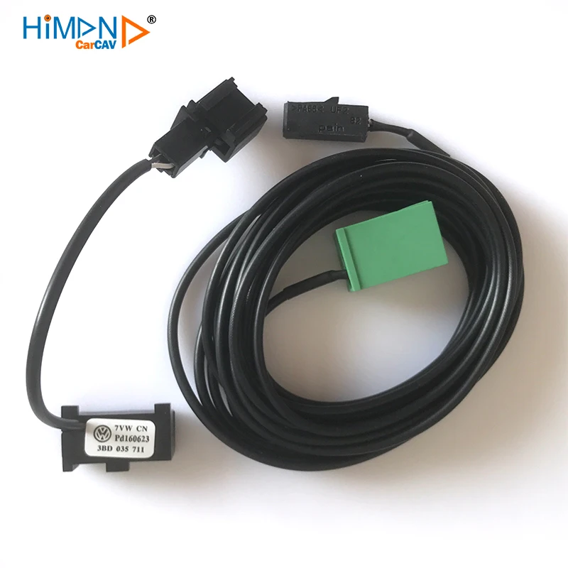 Hima CARCAV OEM автомобильный Bluetooth микрофон с кабелем 4 м для VW RCD510 RNS315 RNS510 Audi BMW