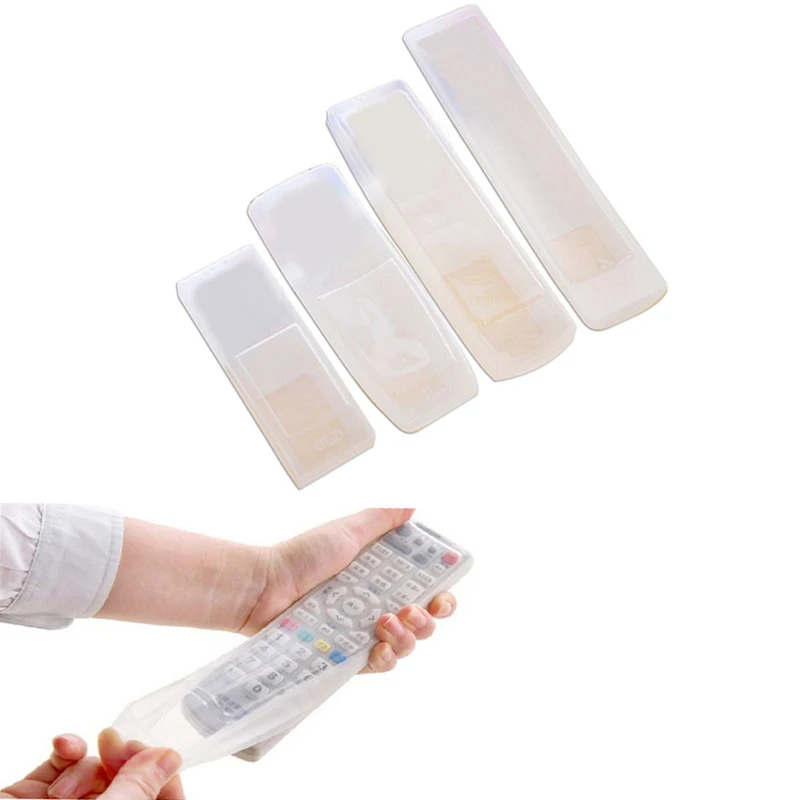 حقيبة التخزين التحكم عن بعد سيليكون واقية د 'مكافحة الغبار المياه حالة حامي غطاء ل فيديو صوت التلفزيون تكييف الهواء