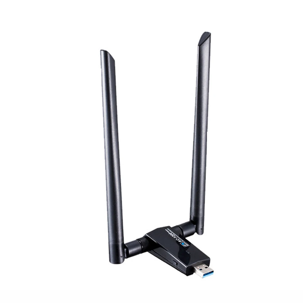 

Gigabit Wireless USB 3.0 Network Card 2.4 / 5.8Ghz Dual Band Wifi Receiver Sender Analog AP Function 1300+450Mbps for Laptop PC