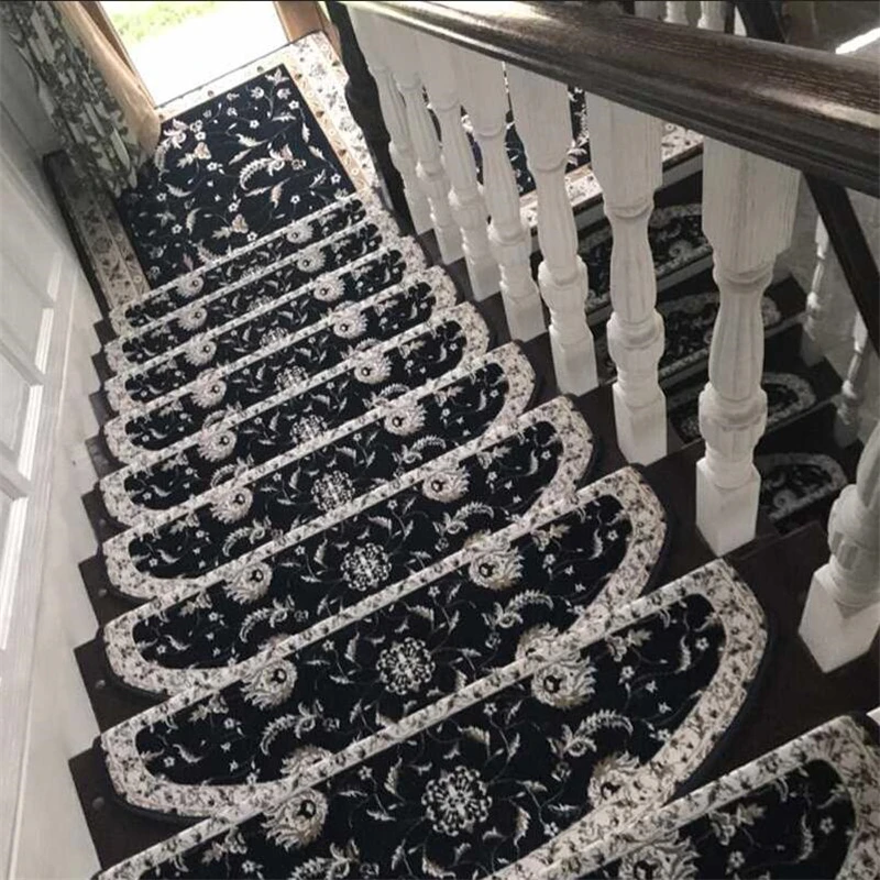 beibehang European stair mats step mats glue-free self-adhesive stair carpet solid wood non-slip mats home full shop can be mats beibehang European stair mats step mats glue-free self-adhesive stair carpet solid wood non-slip mats home full shop can be mats