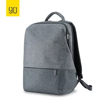 Xiaomi 90FUN City Concise Backpack Anti Theft Zipper 14 inch Laptop Bag College School Business Men Women Casual Daypack Grey