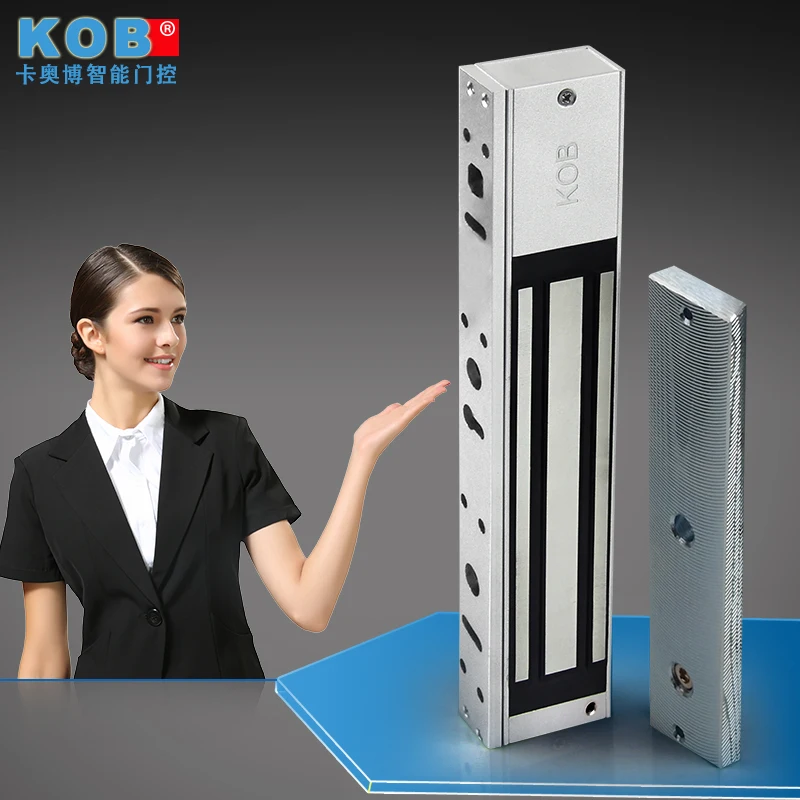 With indicator light and signal feedback 280kg magnetic lock door lock delay magnetic lock waterproof lock single door