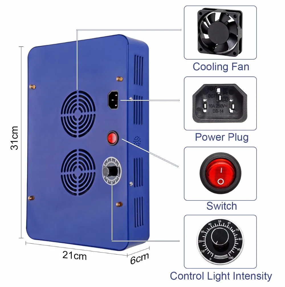 Best ва затемнения X4 800 Вт светодиодный светать 4 шт. Integrated 200 Вт светодиодный s High Lux полный спектр best для роста растений и bloom